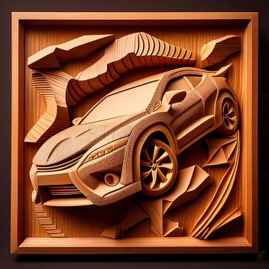 3D модель Mitsubishi Eclipse (STL)